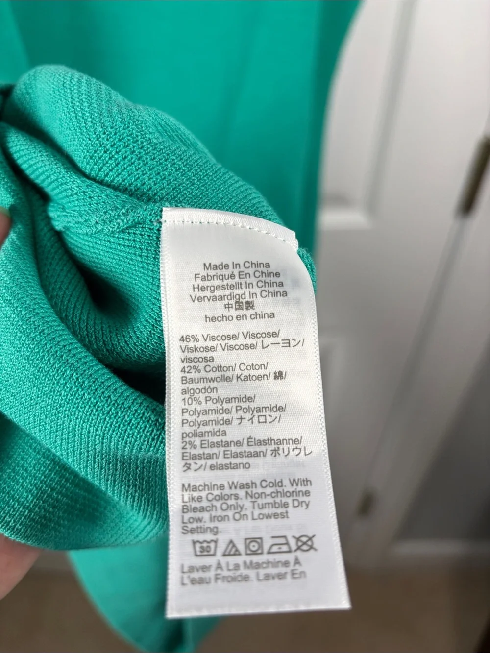 J. Crew Square Neck Mini Knit Sweater Dress Size XL Green Stretchy